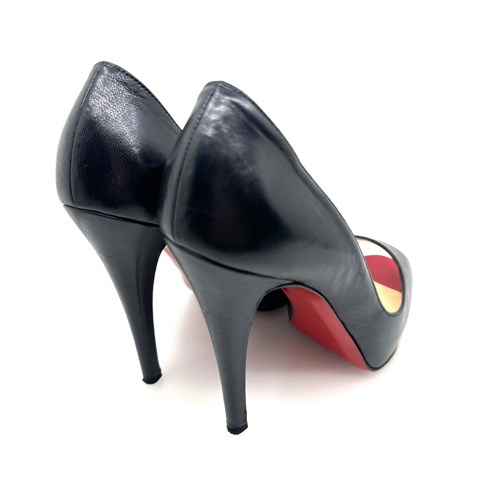 🔥🔥Like New Christian Louboutin Very Prive 120 KID Signature Heels Size 37 - Picture 5 of 16